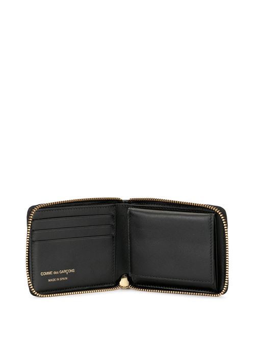 Leather wallet COMME DES GARÇONS WALLET | SA71001BLACK